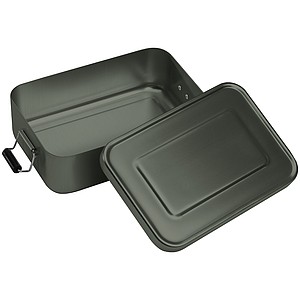 Hliníkový lunchbox 1000 ml, antracitový