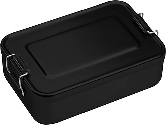 Hliníkový lunchbox 1000 ml, čierny