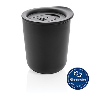 Hrnek na kávu s antibakterální úpravou, objem 250 ml, černá