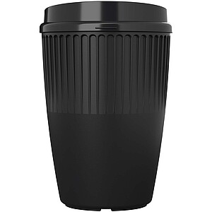 Hrnek z recyklovaného plastu 350 ml, černá