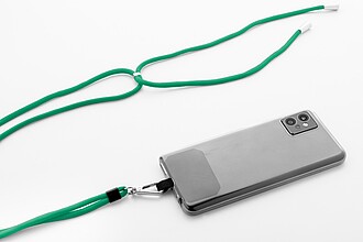 HULIA Nastavitelná šňůrka na mobil, zelená