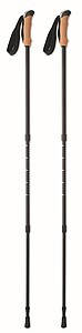 Hůlky pro nordic walking, černá