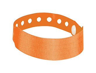 Identifikační pásek na zápěstí, oranžový
