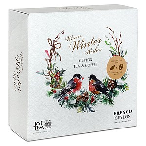JAFTEA Box Warm Winter Wishes Tea & Coffee zrno 80g - reklamní předměty