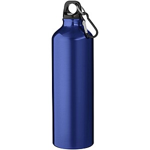 Jednoplášťová láhev s karabinou, objem 770 ml, tmavě modrá