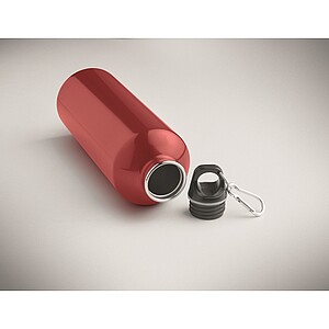 Jednostenná fľaša 1000 ml, červená