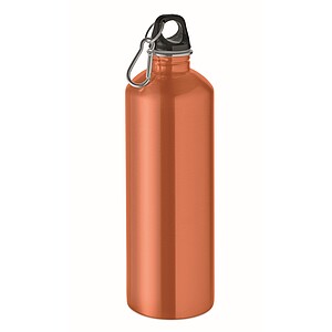 Jednostenná fľaša 1000 ml, oranžová