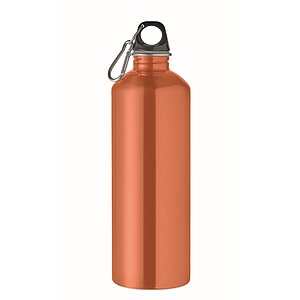 Jednostenná fľaša 1000 ml, oranžová