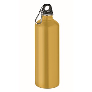 Jednostenná fľaša 1000 ml, tmavozlatá