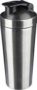 Jednostenná fľaša z recyklovanej nerezovej ocele 750 ml, strieborná