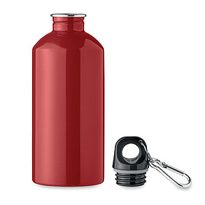Jednostěnná láhev 500 ml, červená
