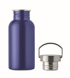 Jednostěnná láhev 500ml, modrá