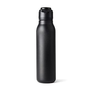 Jednostěnná láhev na vodu Nordic Drift 750 ml z RCS, černá