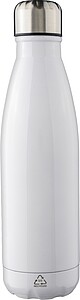 Jednostěnná nerezová lahev 650 ml, bílá