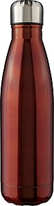 Jednostěnná nerezová lahev 650 ml, červená