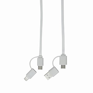 Kabel pro nabíjení a přenos dat, bílá