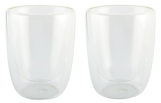 KAFETO - L Sada dvoch dvojstenných pohárov, 300 ml