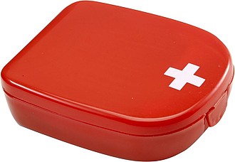 Kapsičková lekárnička v plastovej krabičke