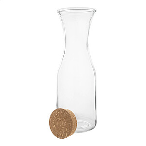 Karafa z recyklovaného skla, transparentní