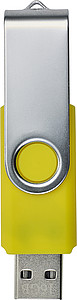 KARKULA USB flash disk kapacita 16GB, stříbrno červená