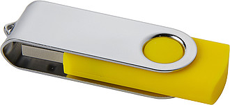 KARKULA USB flash disk kapacita 16GB, stříbrno oranžová