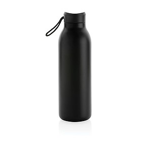 KASTORIA Vakuová termoska z recyklované nerezové oceli, 500 ml, černá