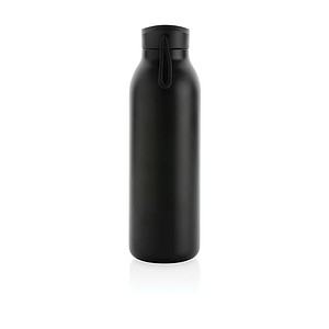 KASTORIA Vakuová termoska z recyklované nerezové oceli, 500 ml, černá