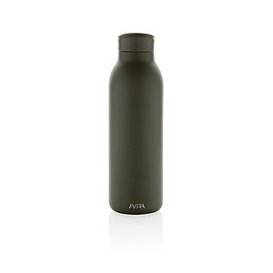 KASTORIA Vakuová termoska z recyklované nerezové oceli, 500 ml, tmavě zelená