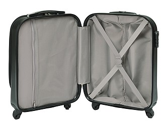 KATER Plastový kabinový kufr na 4 snadno ovladatelných kolečkách
