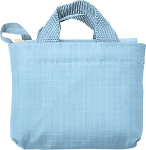 KAWANA Nákupní taška skládací, světle modrá - taška s vlastním potiskem