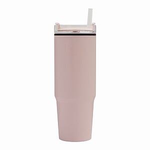 KEFALON Dvoustěnný XXL hrnek, 900 ml, růžová