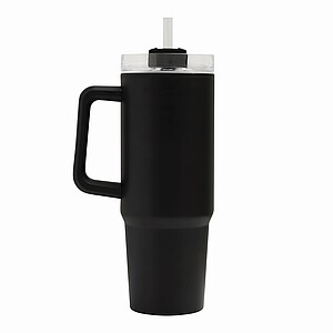 KEFALON Dvoustěnný XXL termohrnek, 900 ml, černá