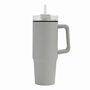 KEFALON Dvoustěnný XXL termohrnek, 900 ml, světle šedá