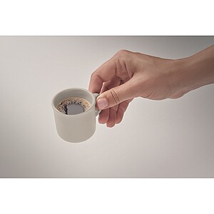 Keramický espresso hrnek 40 ml, bílá
