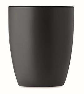 Keramický hrnček, 290ml, z vonku čierny, vo vnútri čierny
