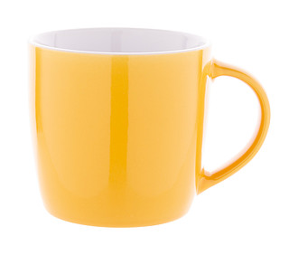 Keramický hrnček 335ml, žltý