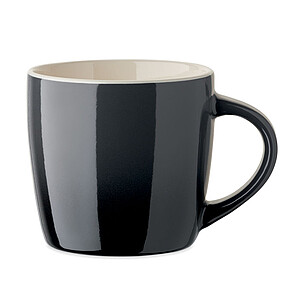 Keramický hrnek 300 ml, tmavě šedá