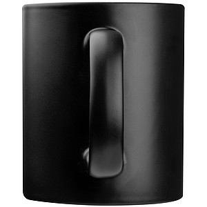 Keramický hrnek, 300ml, z venku černý, zevnitř bílý