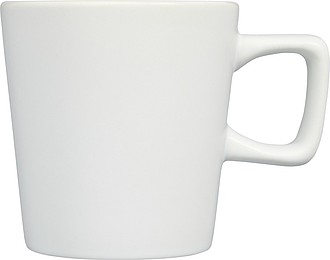Keramický hrnek o objemu 280 ml, bílá