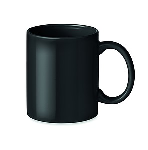 Keramický hrnek v krabičce, 300ml, černý - reklamní hrnky
