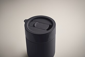 Keramický pohárek 330 ml, tm. námořní modrá