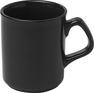 KILIAN Porcelánový hrnček, 250 ml, čierny