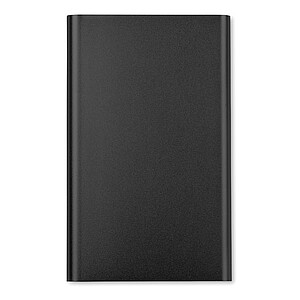 KIMI Hliníková powerbanka 4000 mAh, černá