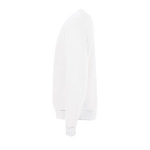 Klasická mikina SOLS SPIDER, bílá, 3XL