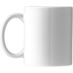 Klasický keramický hrnek o objemu 330 ml, bílá