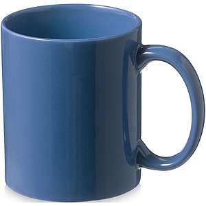 Klasický keramický hrnek, objem 330 ml, světle královská modrá