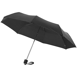 Klasický skládací deštník, černá