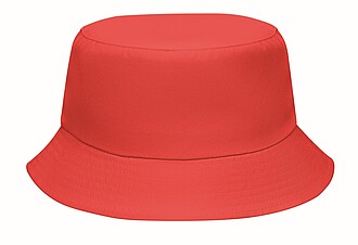 Klobouk z polyesteru 150g, červená