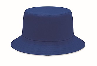 Klobúčik z brúseného bavlneného materiálu, kráľovská modrá