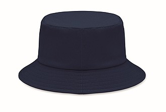 Klobúčik z brúseného bavlneného materiálu, námornícka modrá